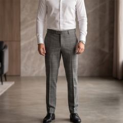 Men Regular Formal Pant Plain
