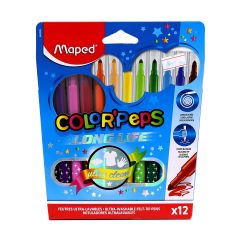 Maped Color Peps Felt Tip 12Co