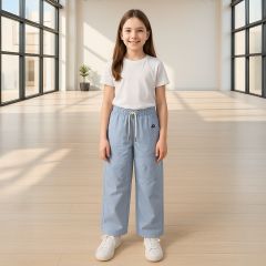 Girls Cotton Pants Big