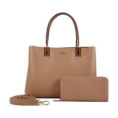 Ladies Bag Plain 2 Pieces - BX012405066