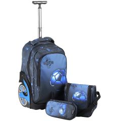 Boys Trolley Bag Set 3 Piece 18 Inch