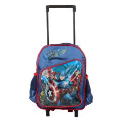 Printed Trolley & Back Pack Bag For Boys 34T