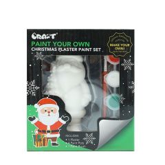 Santa Claus Plaster Paint Set