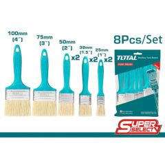 Total 8 Pieces Paint Brush Set