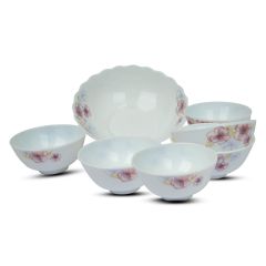 7-Piece Opalwave Glass Bowl Set