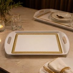 Melamine Rectangular Tray 15 Inch Small