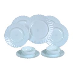 26 Pieces Opal Dinner Set Plain