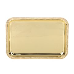 Gold Tray Stainless Steel Single Small GER3636