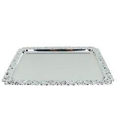 Silver Tray Stainless Steel Single Large GER6881