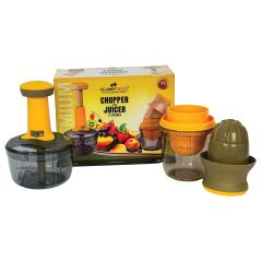 Plastic Chopper  Juicer Combo Set