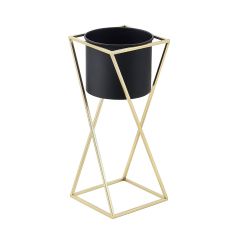 Metal Pot With Stand /M