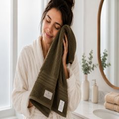Home Essential Towel 70x140 Apple Green