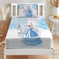 Fitted Sheet With Pillow Case