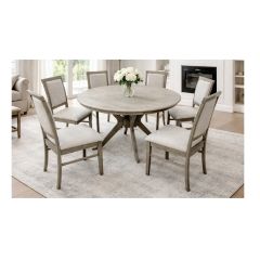 Wooden Dining Table 1 Table 6 Chairs 