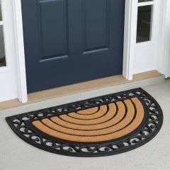 Rubber  Panama Coir Door Mat 45x75cm