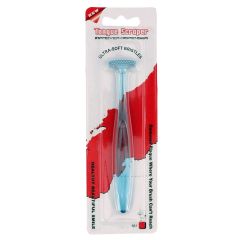 Tongue Scroper Improver Dispenser Ultra Soft Bristles