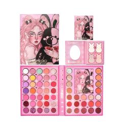 مجموعة ظلال العيون والوجه المكونة من 42 لونًا من كيفن آند كوكو