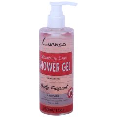 Luenco Moisturzing Aromatic Strawberry Scrub Shower Gel 250ml