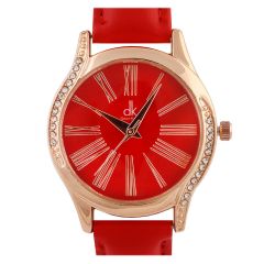 Deen Keen Ladies Leather Strap Analog Watch GZ-2FB021