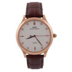Ibso Ladies Leather Strap Analog Watch W-3816G0