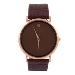 Ibso Gents Leather Strap Analog Watch W-2220G0