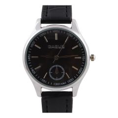 Caquo Gents Leather Strap Analog Watch W-638 