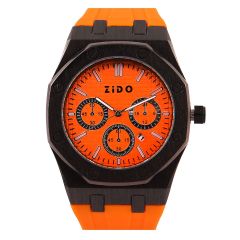Zido Gents Rubber Strap Analog Watch W-AP40