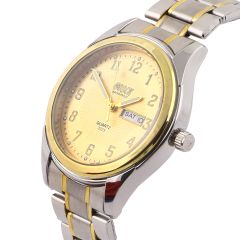 Bosck Gents Metal Strap Analog Watch W-3033-M