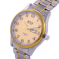 Bosck Gents Metal Strap Analog Watch W-3034C-L