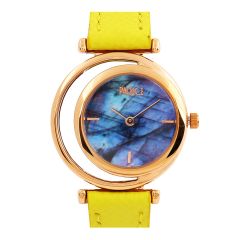 ساعة السيدات باليس بسوار جلدي 3030