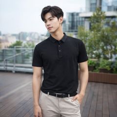 Men Polo T-Shirt Short Sleeve