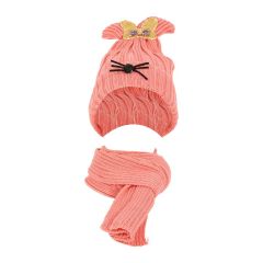 Girl s Winter  Muffler Cap Set