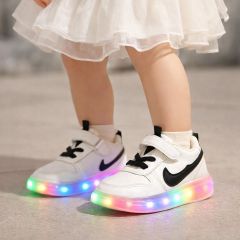 Baby Girl LED Sports Shoes Size 25-30