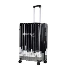 حقيبة سفر صلبة مطبوعة