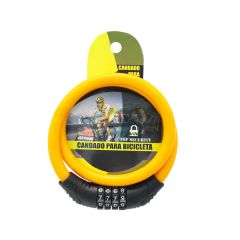 Bicycle Cable Lock With Resettable Combination