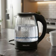 Sokany Electric Glass Kettle SK-9067