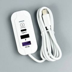 Multi Port USB To 2xUSB 1xType-C Hub-MA-C246