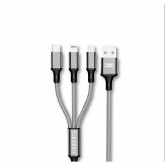 Earldom 3 In 1 USB Charger & Data Sync Cable 2.1A-IMC017