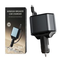 Car Adapter with Cable Multi