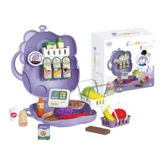 Q Version Dinosaur Supermarket Toy Set