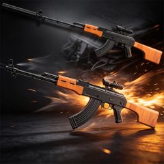 Toy Rifle RPK Wood Grain
