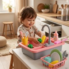 Girls Washbasin Playset
