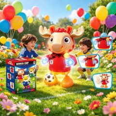 Electric World Cup Mascot