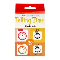 Early Education Awareness Animal Telling Time Cards