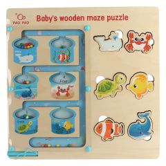 Pao Pao Baby Wooden Maze Puzzle 24760 LCL 606A