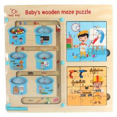 Pao Pao Baby Wooden Maze Puzzle 24760 LCL 606D
