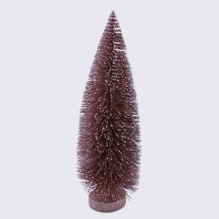 Christmas Decoration Tree Mini Maroon