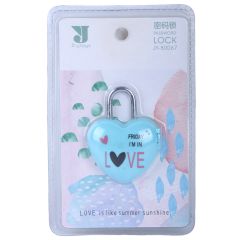 Jini Heart Shape Password Safety Lock