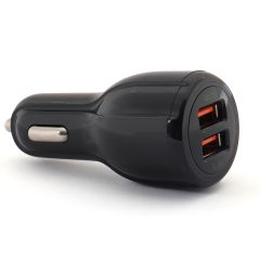 2 منفذ USB شاحن سيارة سريع