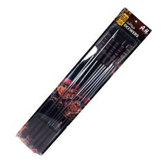 10 Pieces BBQ Skewer Stainless Steel 60cm